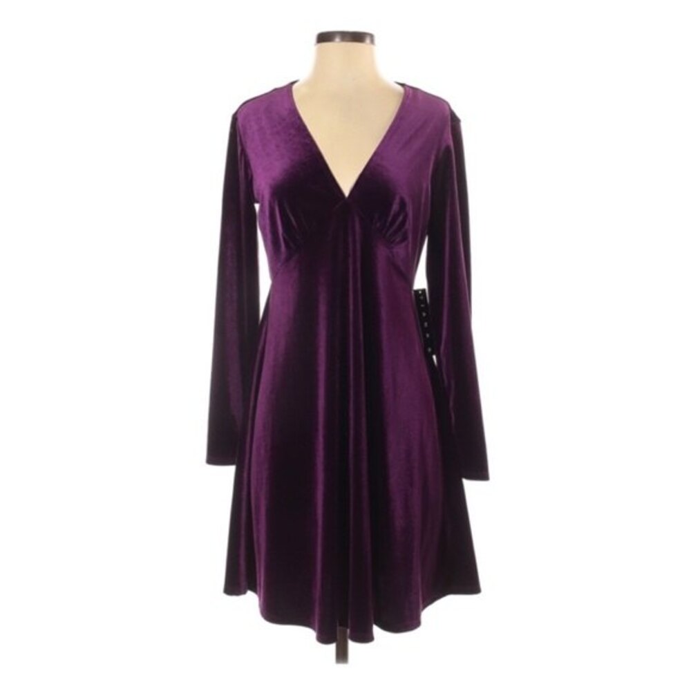 New Tiana B. Long Sleeve Women’s Casual Dress S
